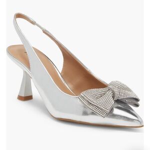 Abound metallic kitty heels